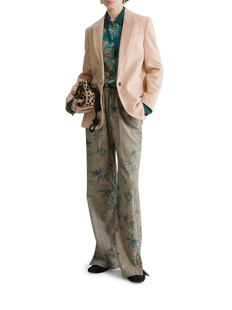 Forte Forte Women Floral Print Palazzo Trousers FORTE FORTE