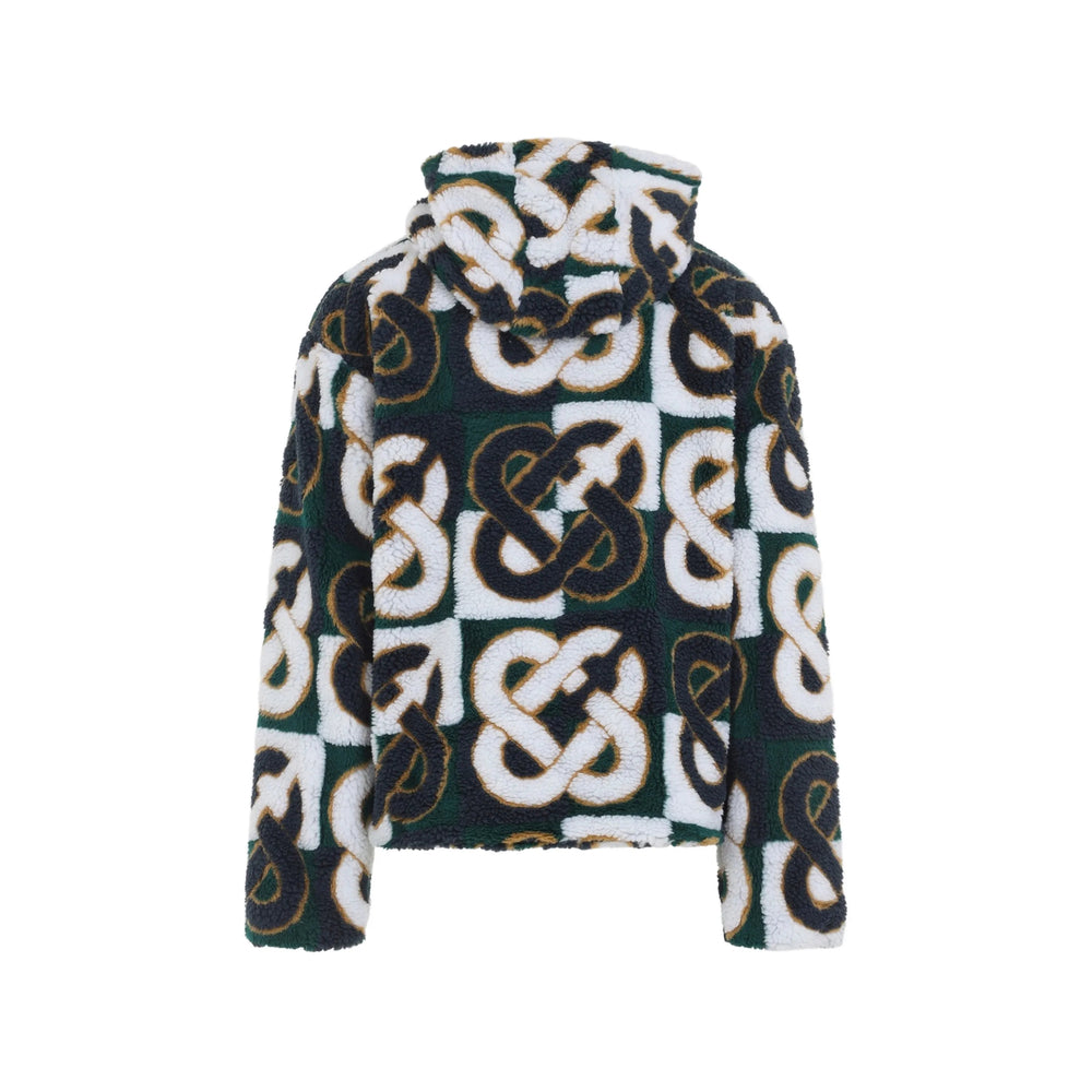 Casablanca Green Jackets - Hooded Jackets Men CASABLANCA