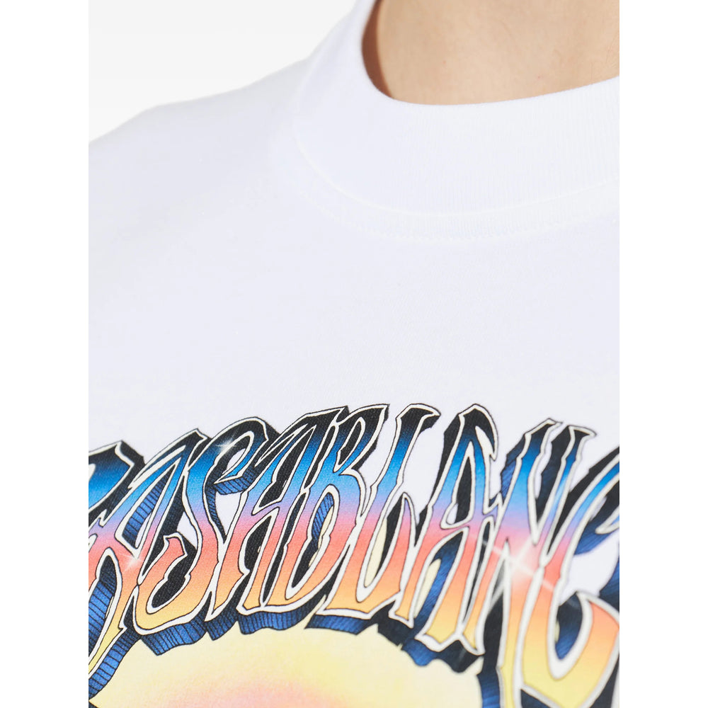 Casablanca White T-Shirts & Vests - T-Shirts Men CASABLANCA