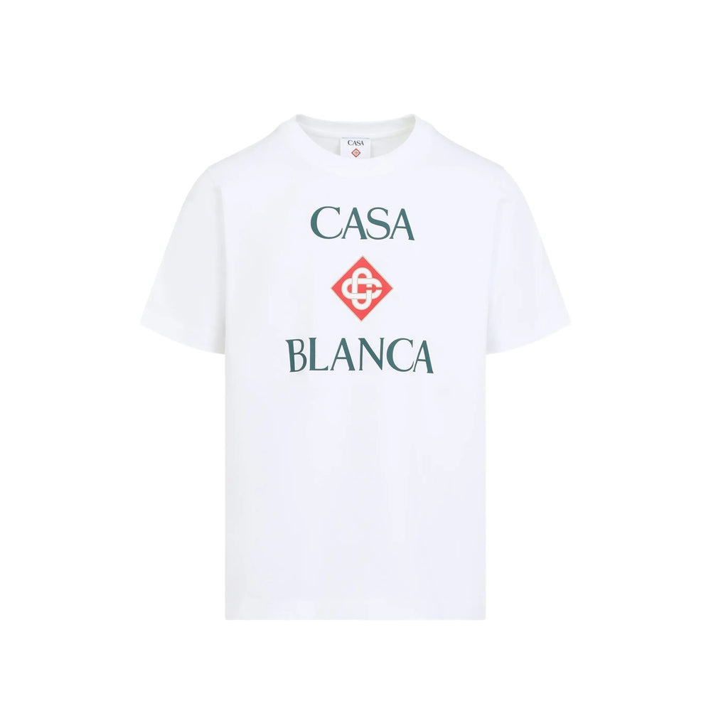 Casablanca White T-Shirts & Vests - T-Shirts Men CASABLANCA