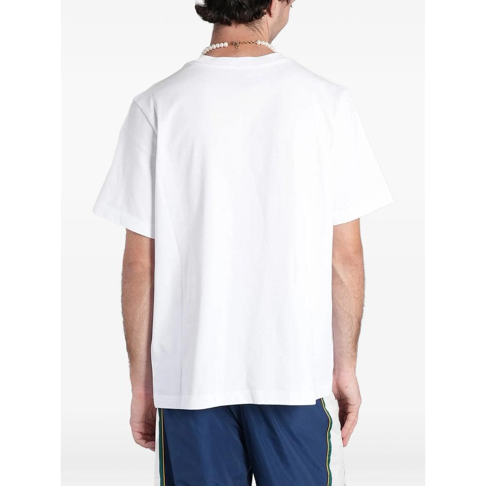 Casablanca White T-Shirts & Vests - T-Shirts Men CASABLANCA