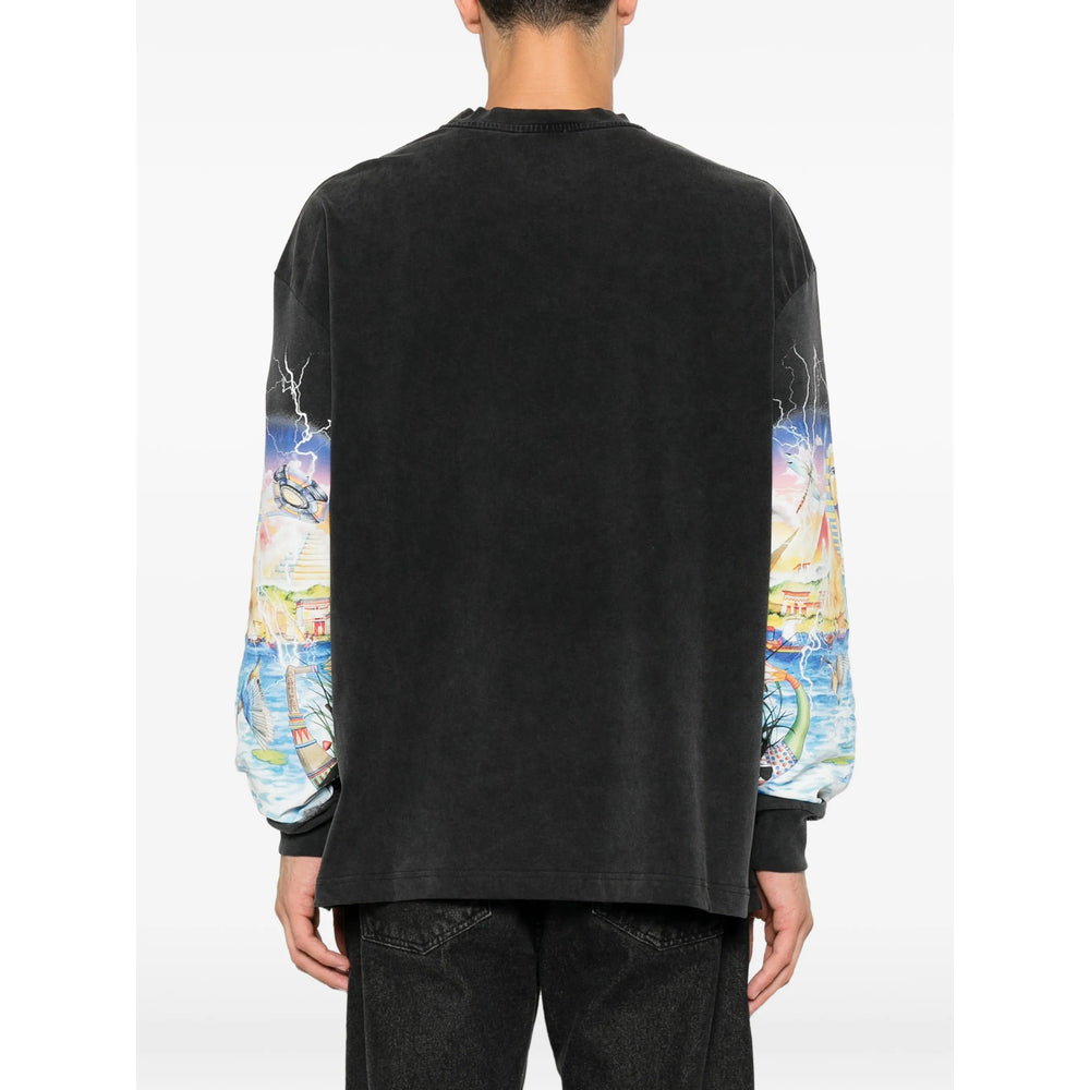 Casablanca Black T-Shirts & Vests - T-Shirts Men CASABLANCA