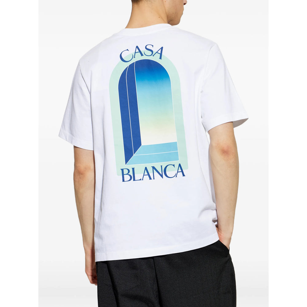 Casablanca White T-Shirts & Vests - T-Shirts Men CASABLANCA