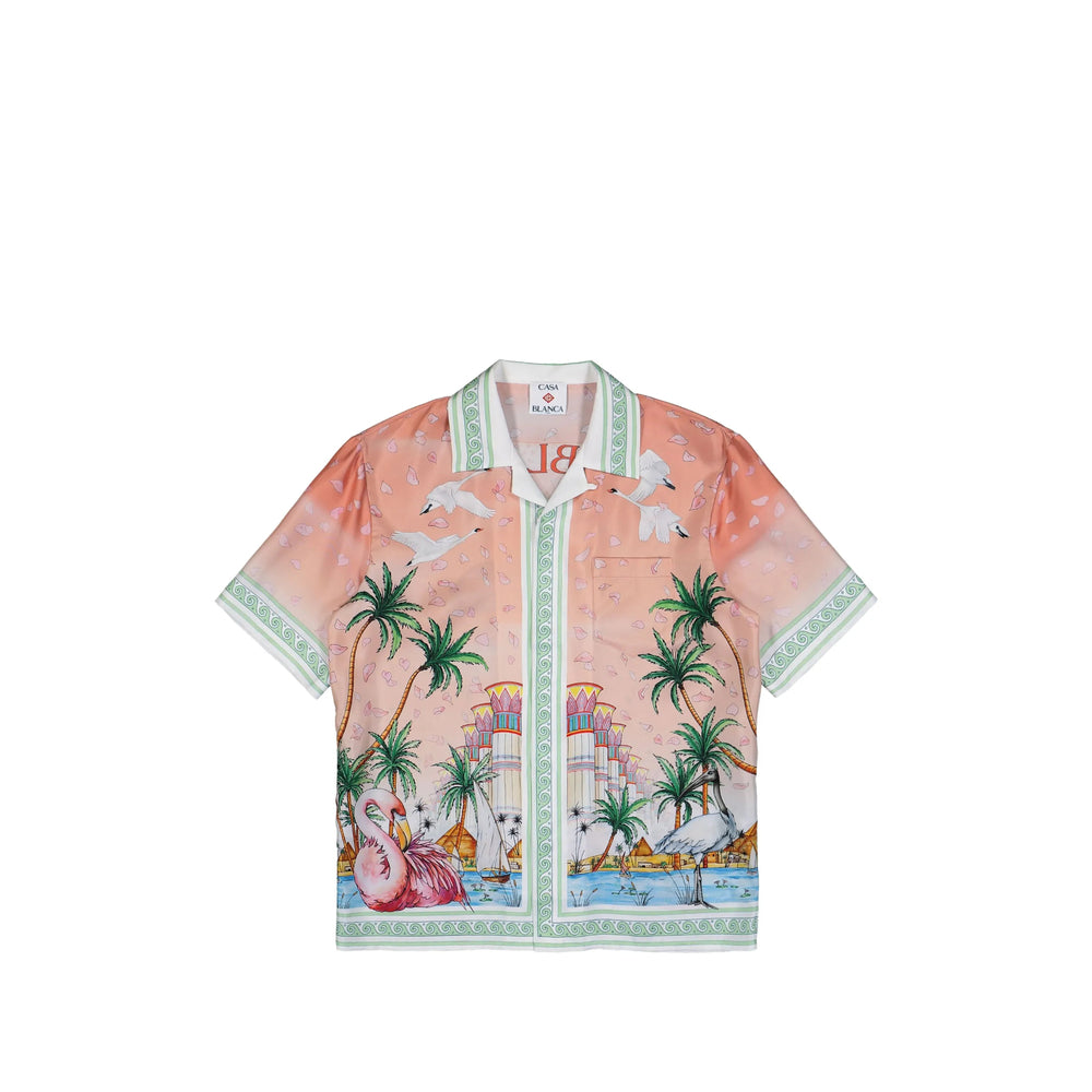 Casablanca Pink Shirts Men CASABLANCA