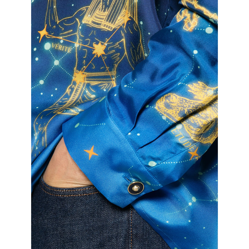 Casablanca Blue Shirts Men CASABLANCA