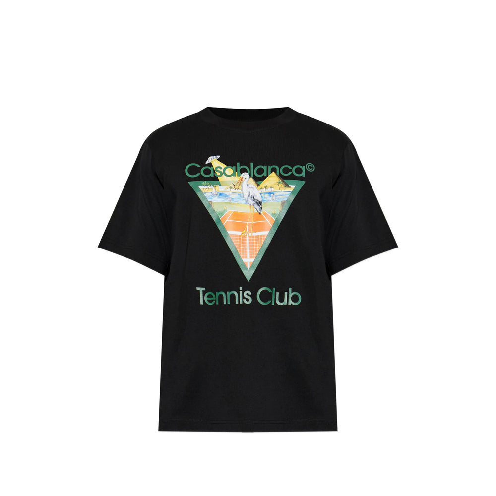 Casablanca Black T-Shirts & Vests - T-Shirts Men CASABLANCA