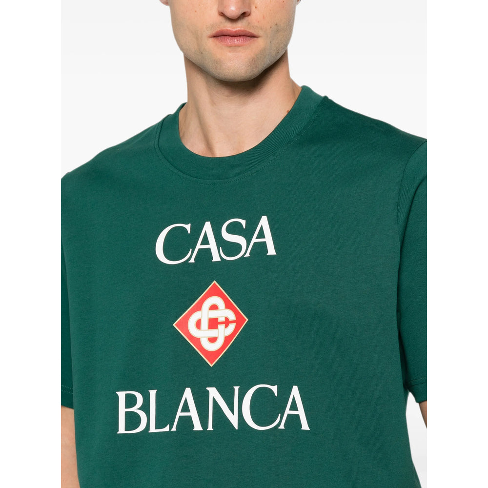 Casablanca Green T-Shirts & Vests - T-Shirts Men CASABLANCA