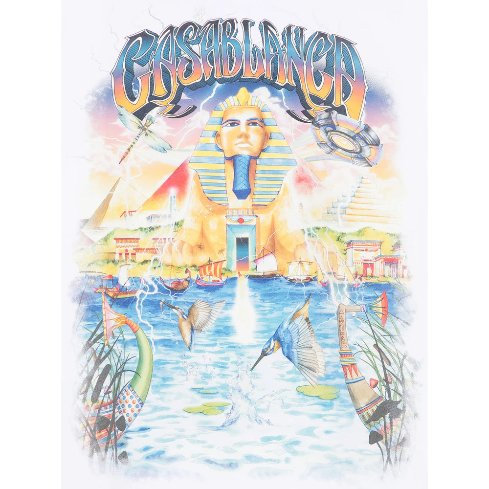 Casablanca White T-Shirts & Vests - T-Shirts Men CASABLANCA