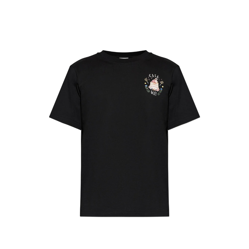 Casablanca Black T-Shirts & Vests - T-Shirts Men CASABLANCA
