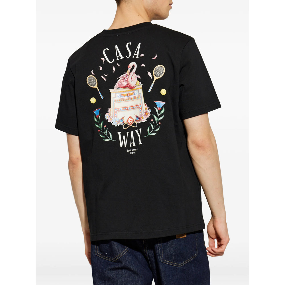 Casablanca Black T-Shirts & Vests - T-Shirts Men CASABLANCA