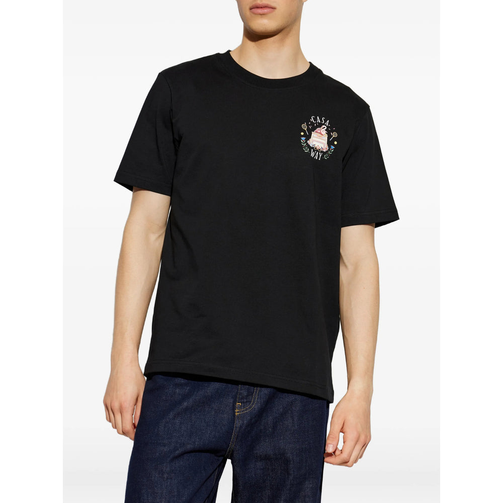 Casablanca Black T-Shirts & Vests - T-Shirts Men CASABLANCA