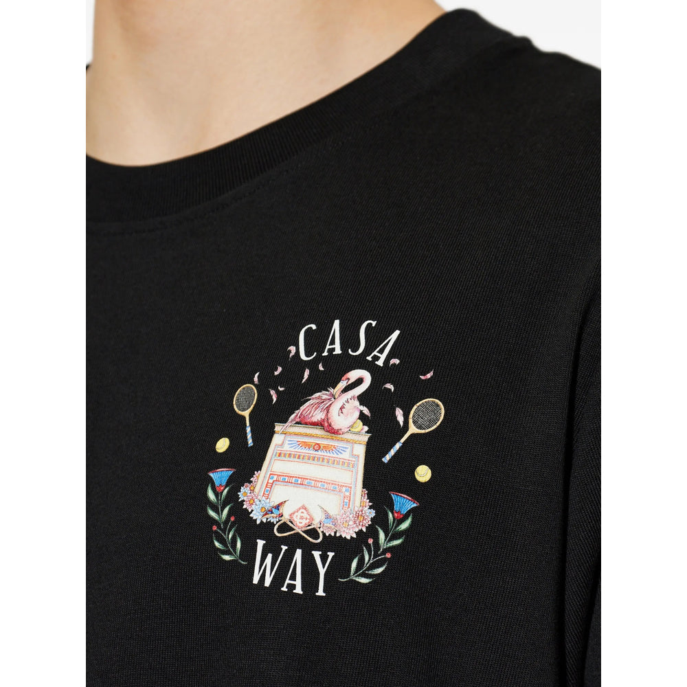 Casablanca Black T-Shirts & Vests - T-Shirts Men CASABLANCA