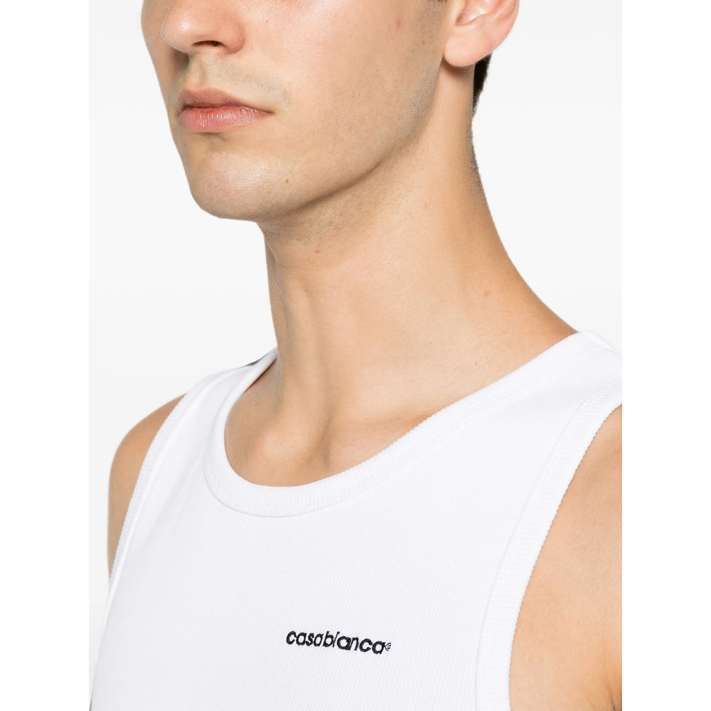 Casablanca White Tops - Vests & Tank Tops Women CASABLANCA