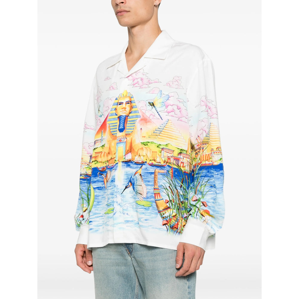 Casablanca White Shirts Men CASABLANCA