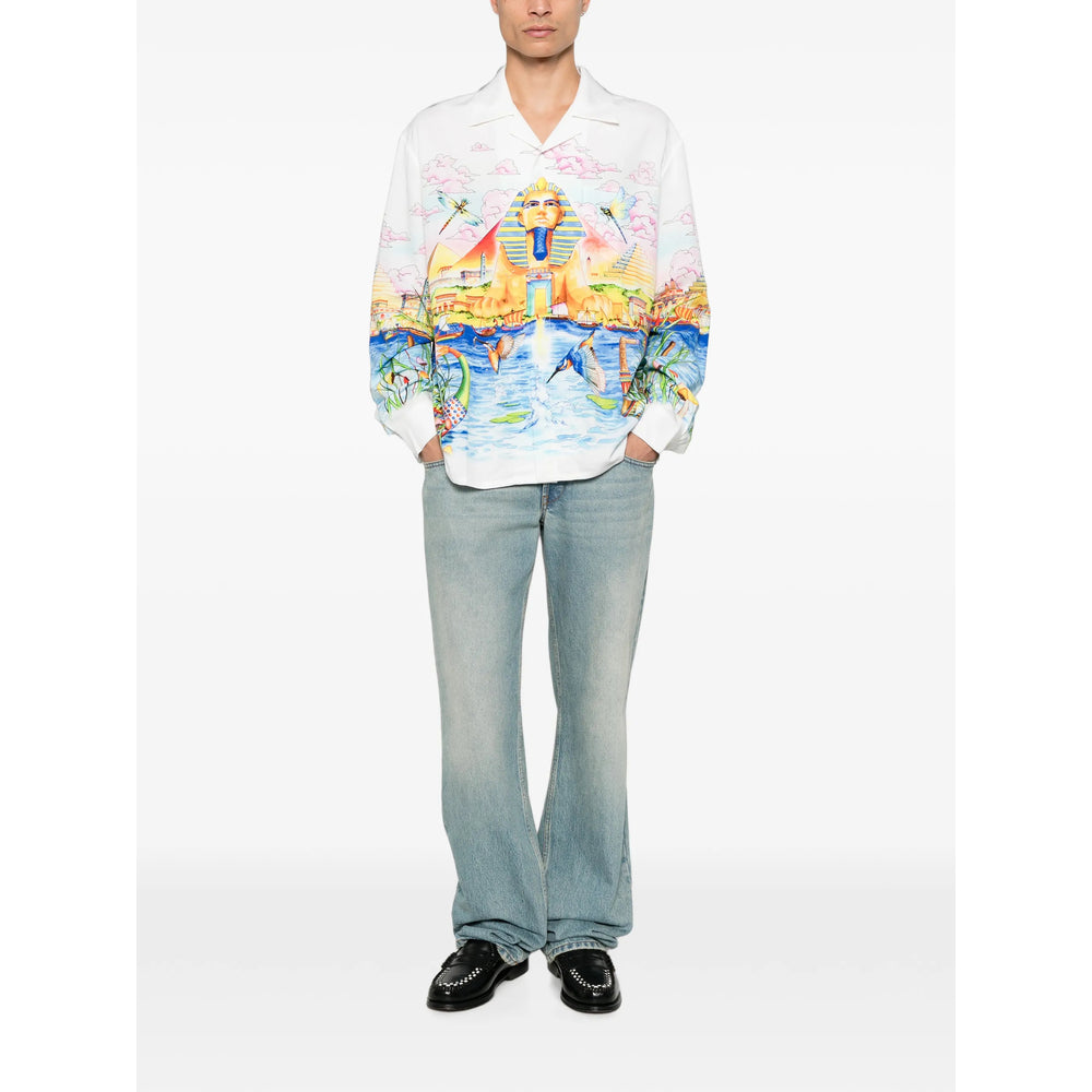 Casablanca White Shirts Men CASABLANCA