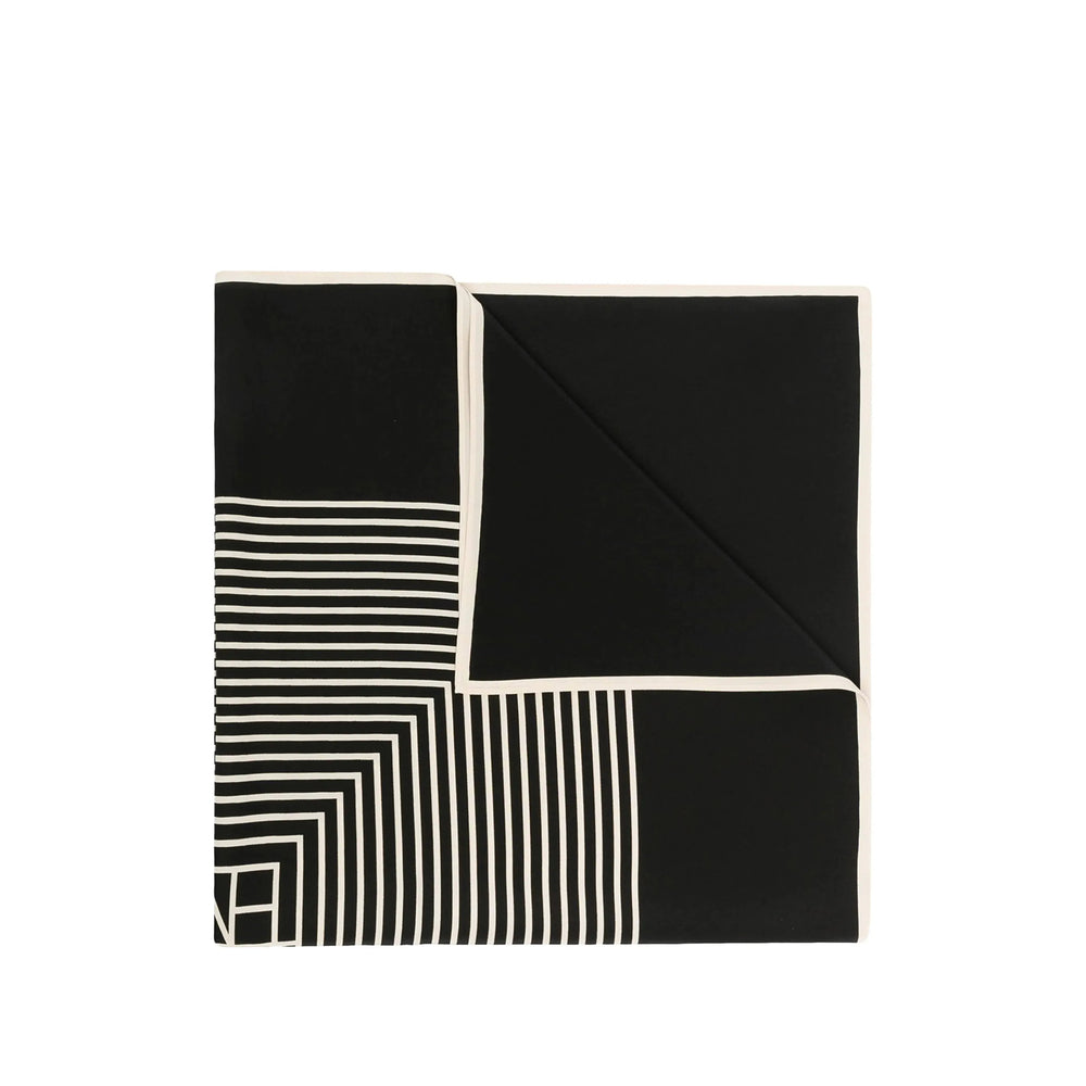 Toteme Black Scarves Women TOTEME
