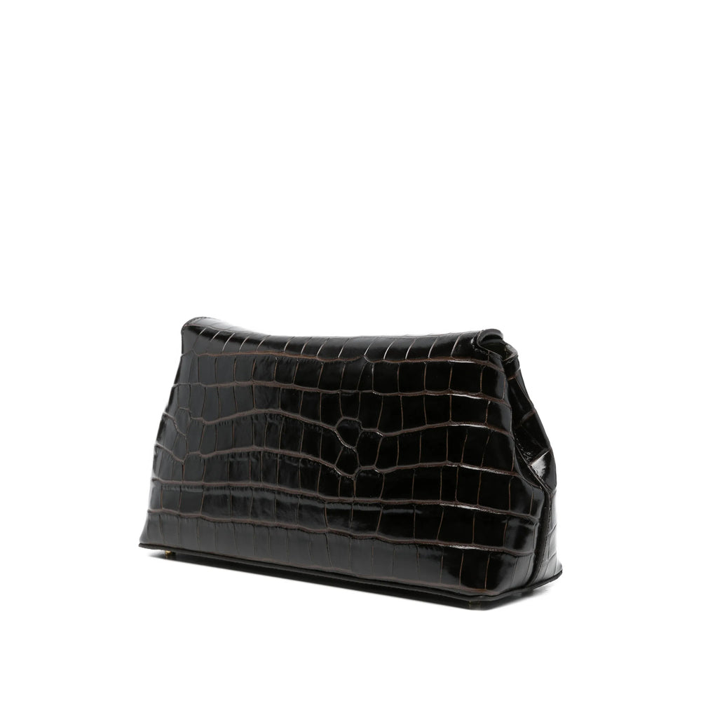 Toteme Brown Clutch Bags Women TOTEME