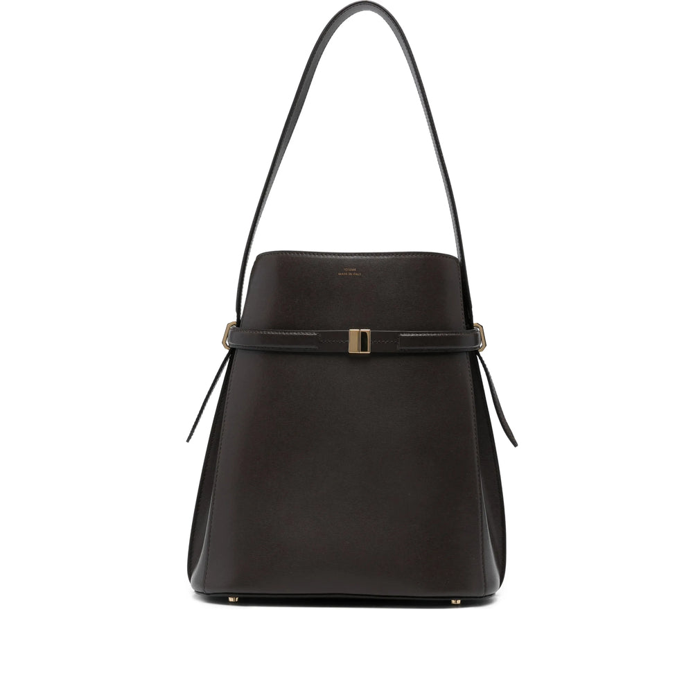 Toteme Brown Tote Bags Women TOTEME
