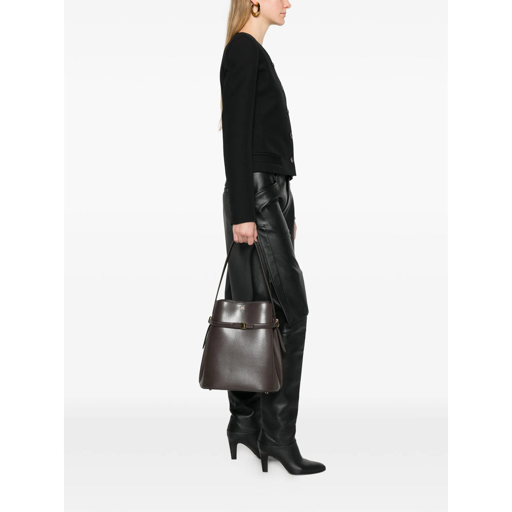Toteme Brown Tote Bags Women TOTEME
