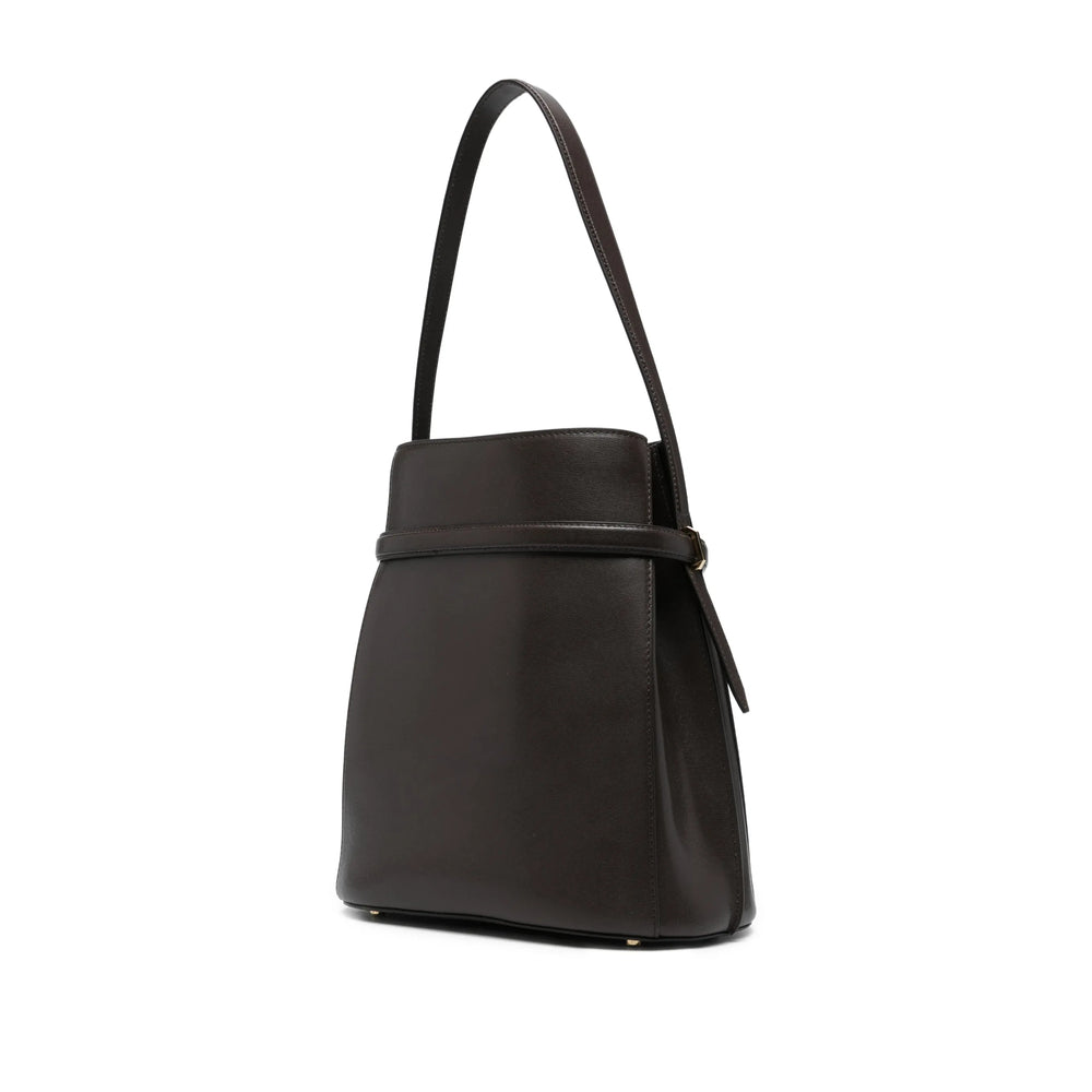 Toteme Brown Tote Bags Women TOTEME
