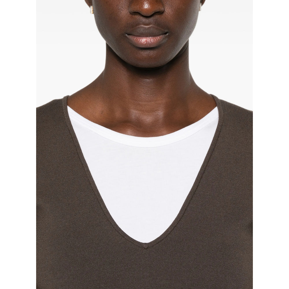 Toteme Brown Knitwear - Jumpers Women TOTEME