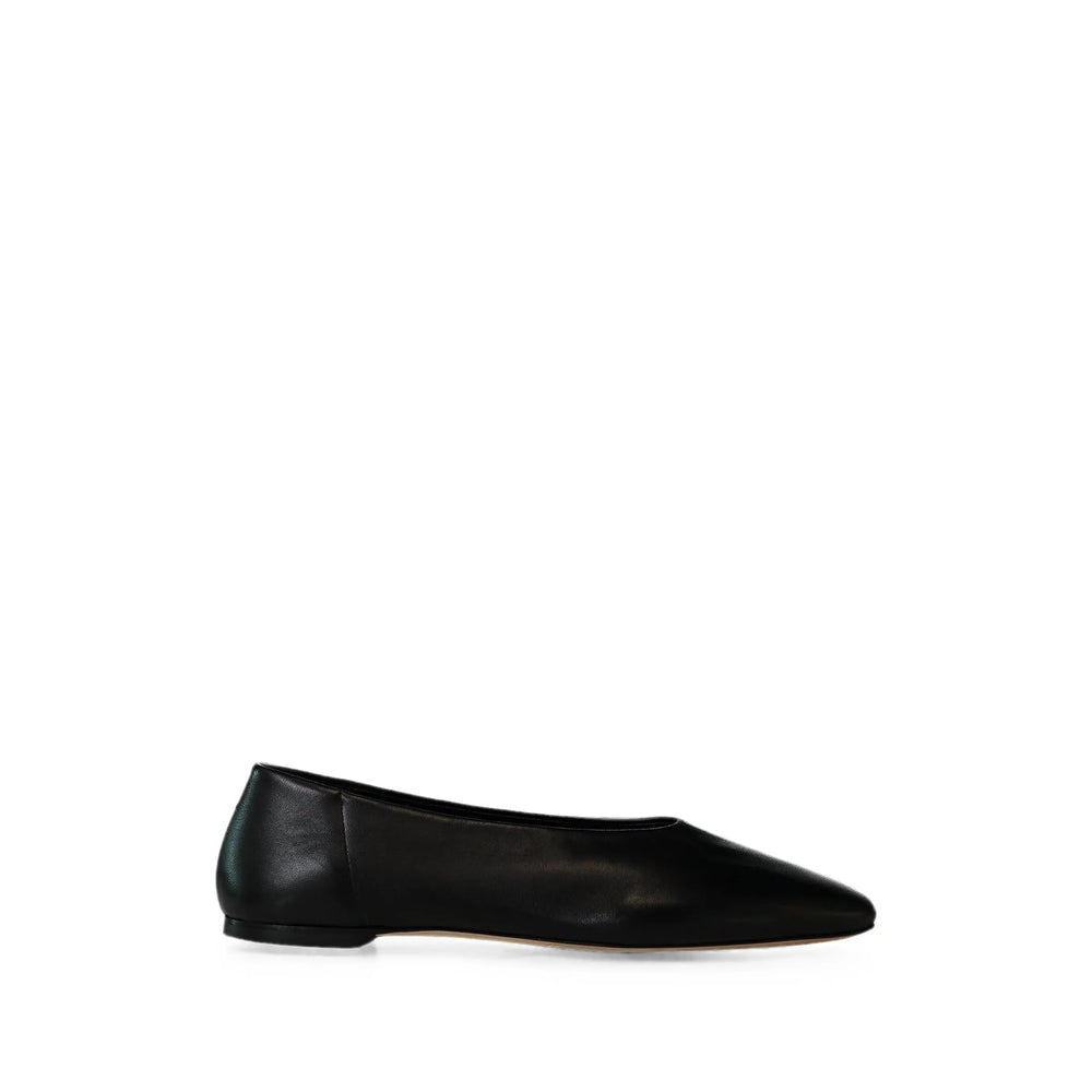 Toteme Black Ballet Flats Women TOTEME