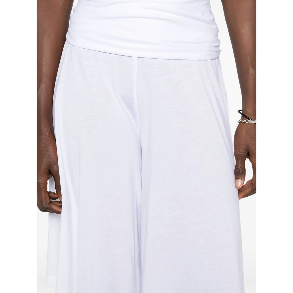 Toteme White Shorts - Knee-Length Shorts Women TOTEME