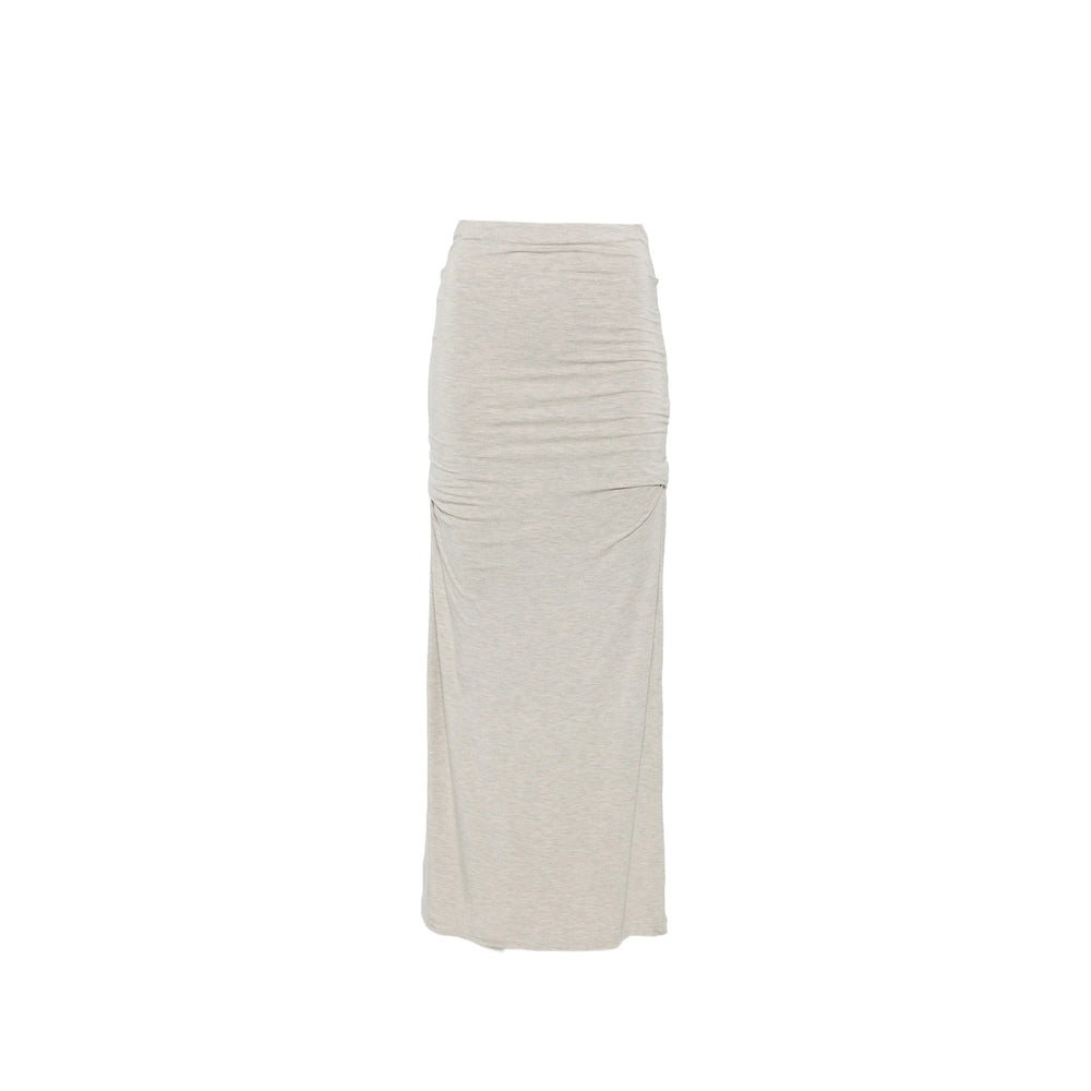 Toteme Grey Skirts - Asymmetric & Draped Skirts Women TOTEME