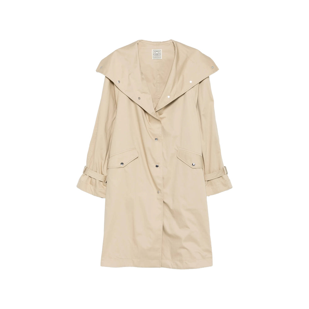Toteme Neutrals Coats - Trench & Raincoats Women TOTEME