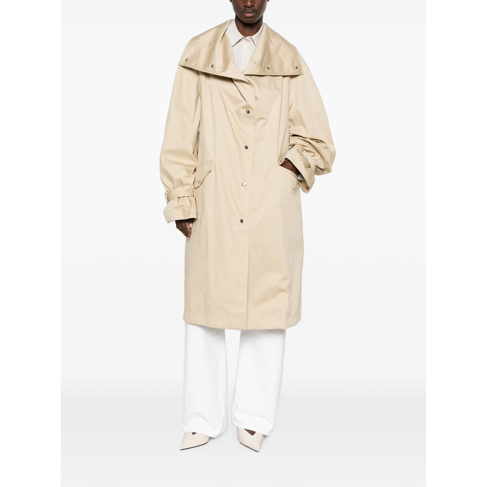 Toteme Neutrals Coats - Trench & Raincoats Women TOTEME
