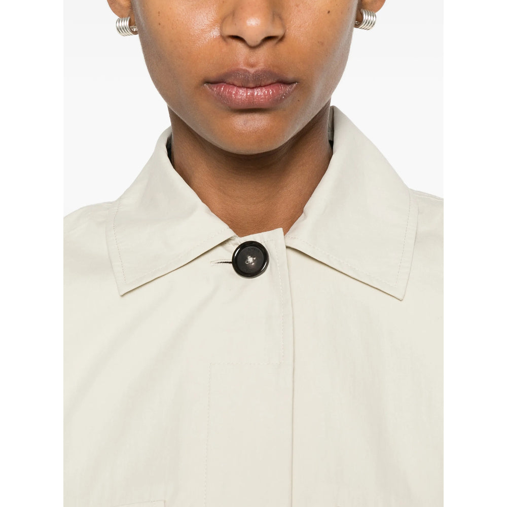 Toteme Neutrals Coats - Military Coats Women TOTEME