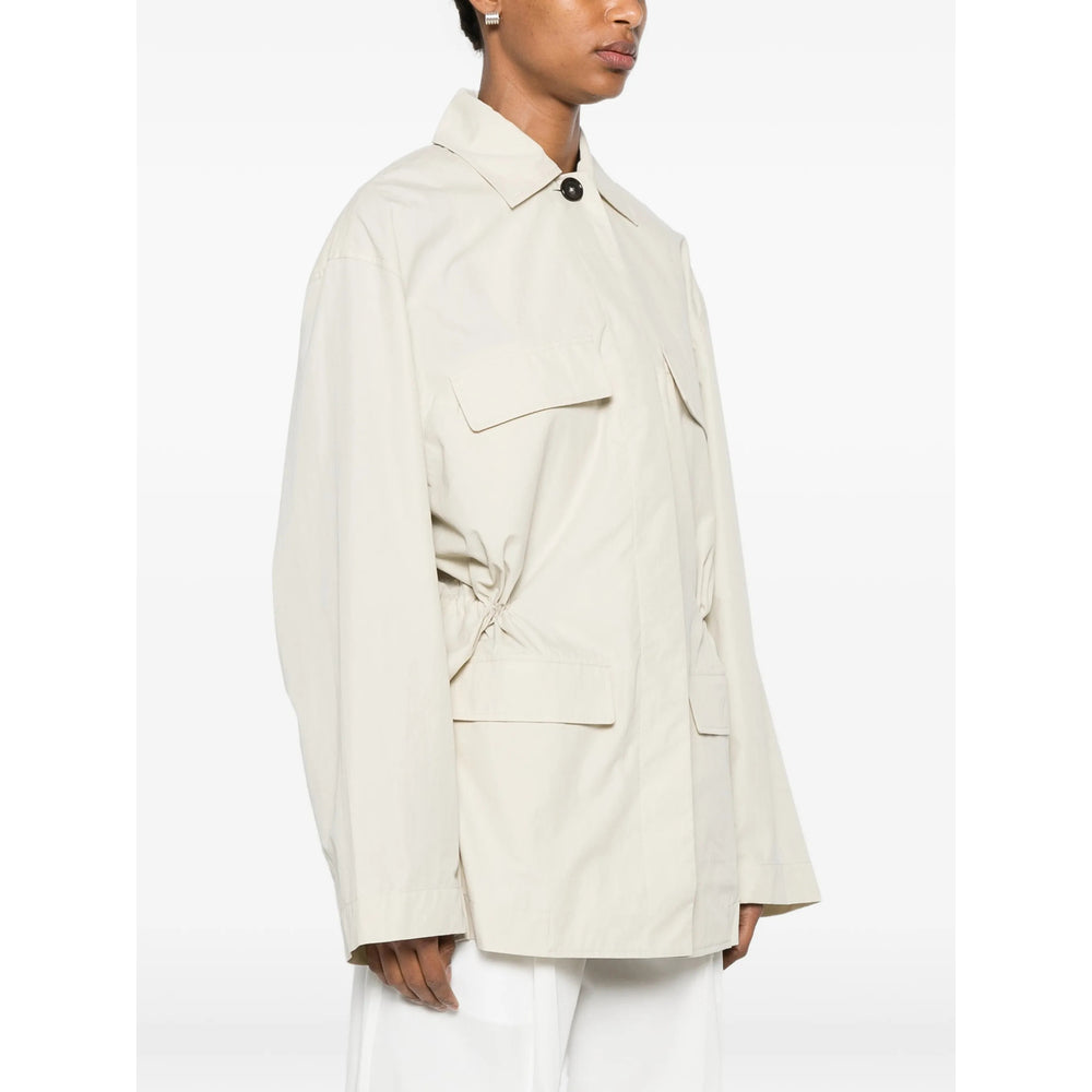 Toteme Neutrals Coats - Military Coats Women TOTEME