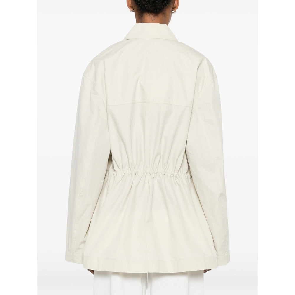 Toteme Neutrals Coats - Military Coats Women TOTEME
