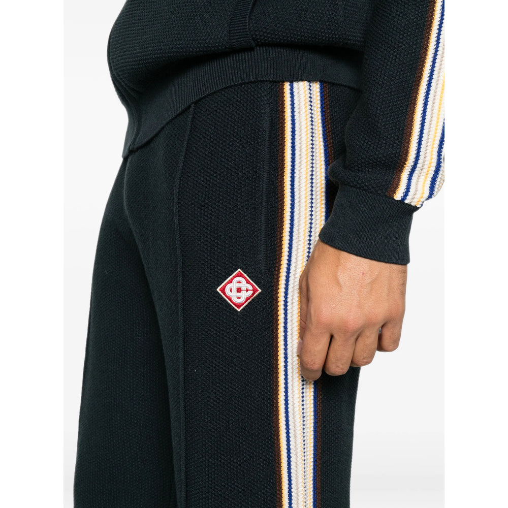 Casablanca Blue Trousers - Track Pants Men CASABLANCA