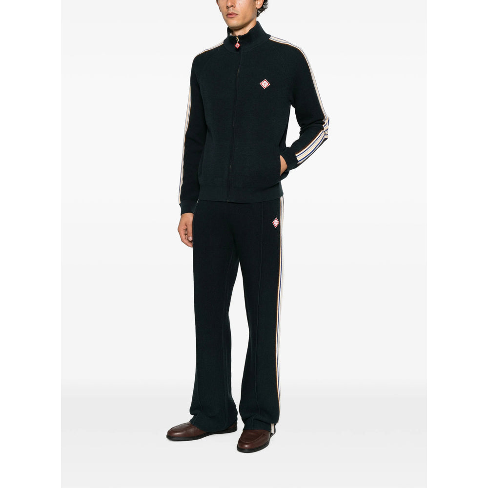 Casablanca Blue Sweaters & Knitwear - Cardigans Men CASABLANCA