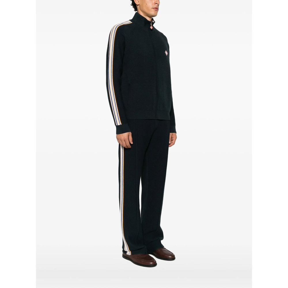 Casablanca Blue Sweaters & Knitwear - Cardigans Men CASABLANCA