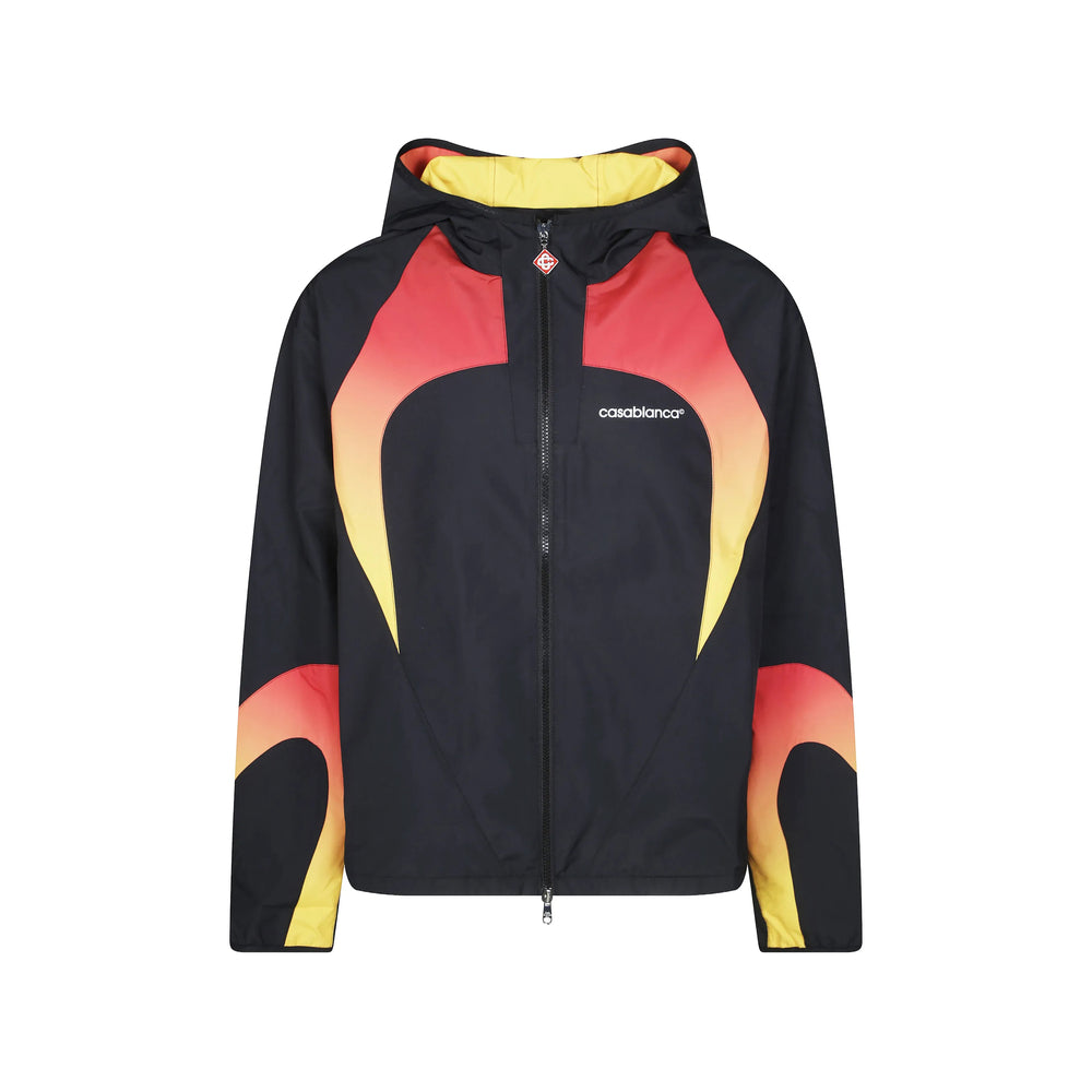 Casablanca Black Jackets - Hooded Jackets Men CASABLANCA
