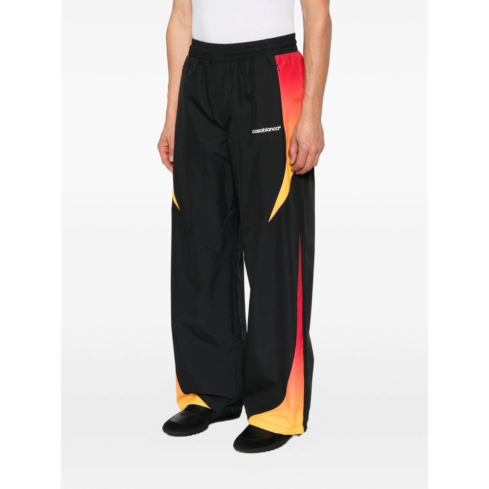 Casablanca Black Trousers - Track Pants Men CASABLANCA