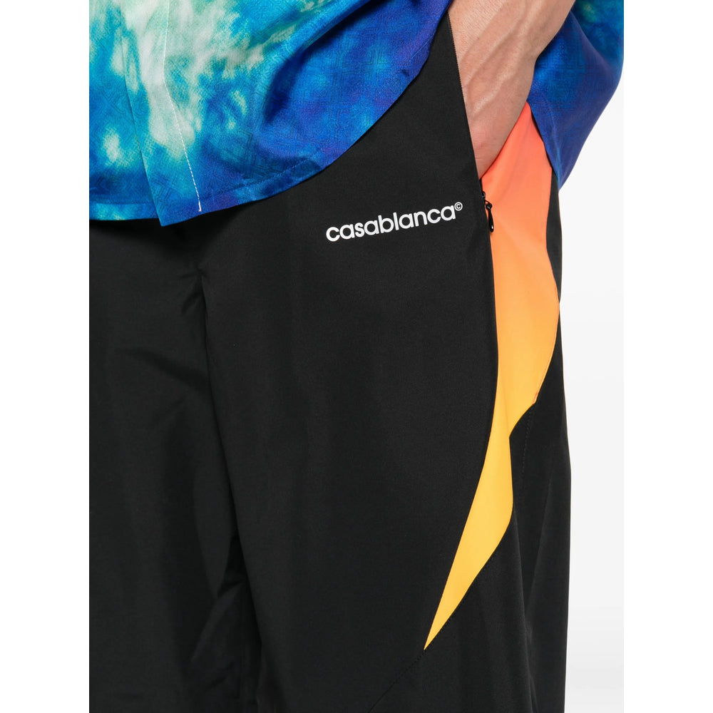 Casablanca Black Trousers - Track Pants Men CASABLANCA