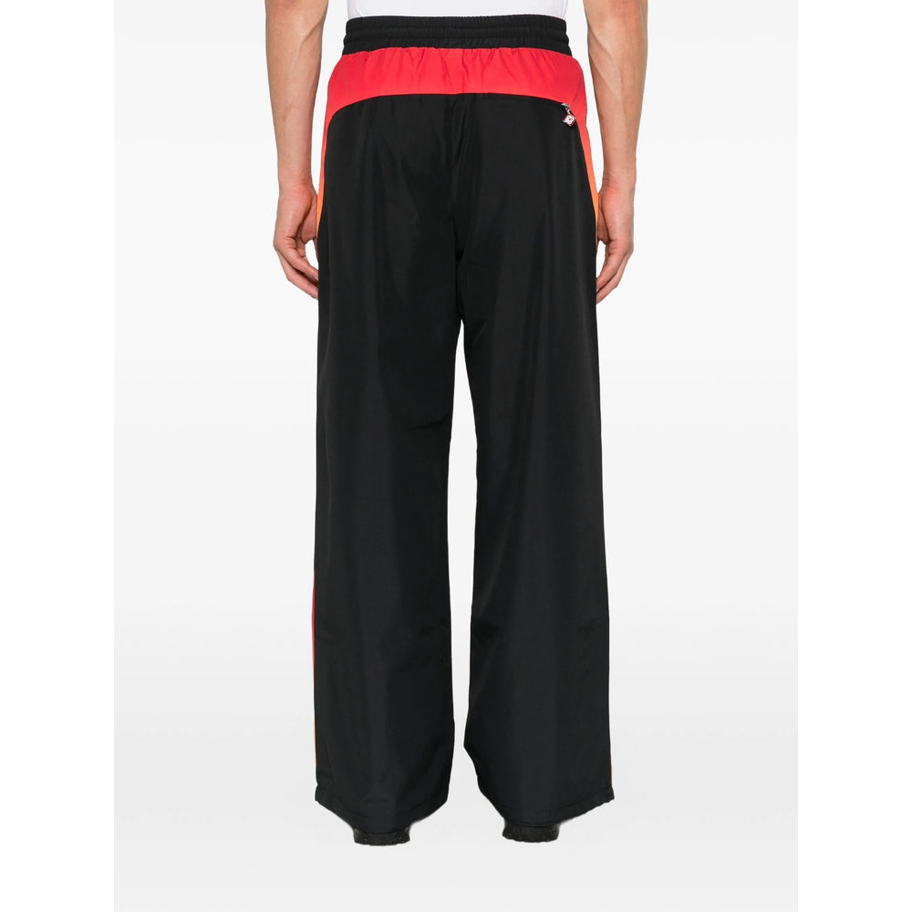 Casablanca Black Trousers - Track Pants Men CASABLANCA