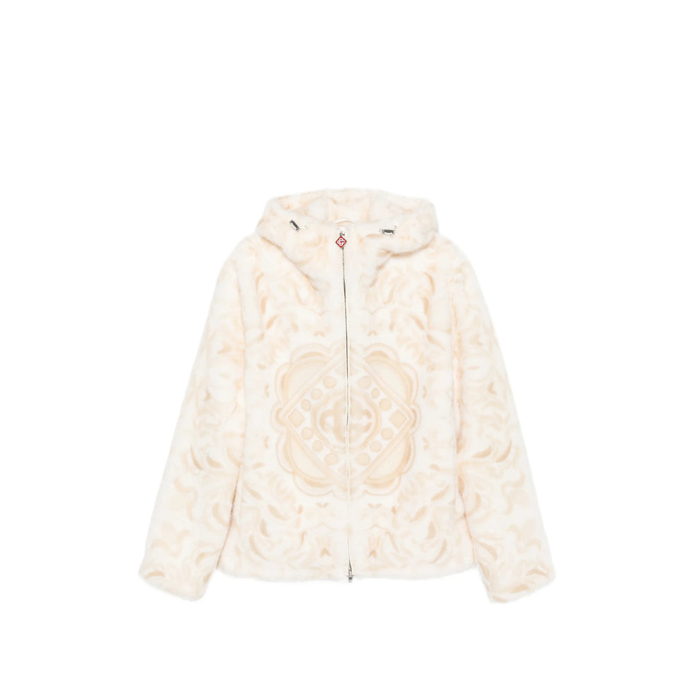 Casablanca White Jackets - Hooded Jackets Men CASABLANCA