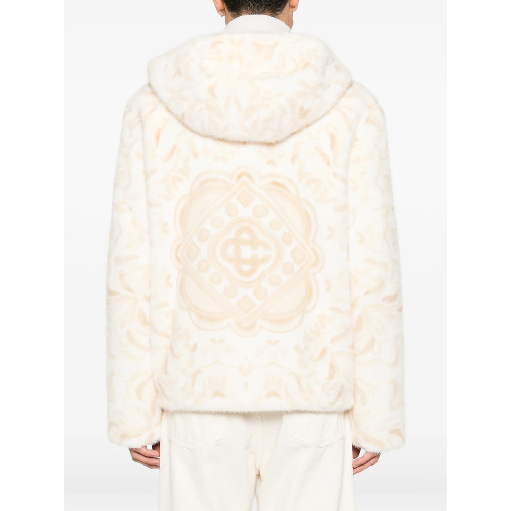 Casablanca White Jackets - Hooded Jackets Men CASABLANCA