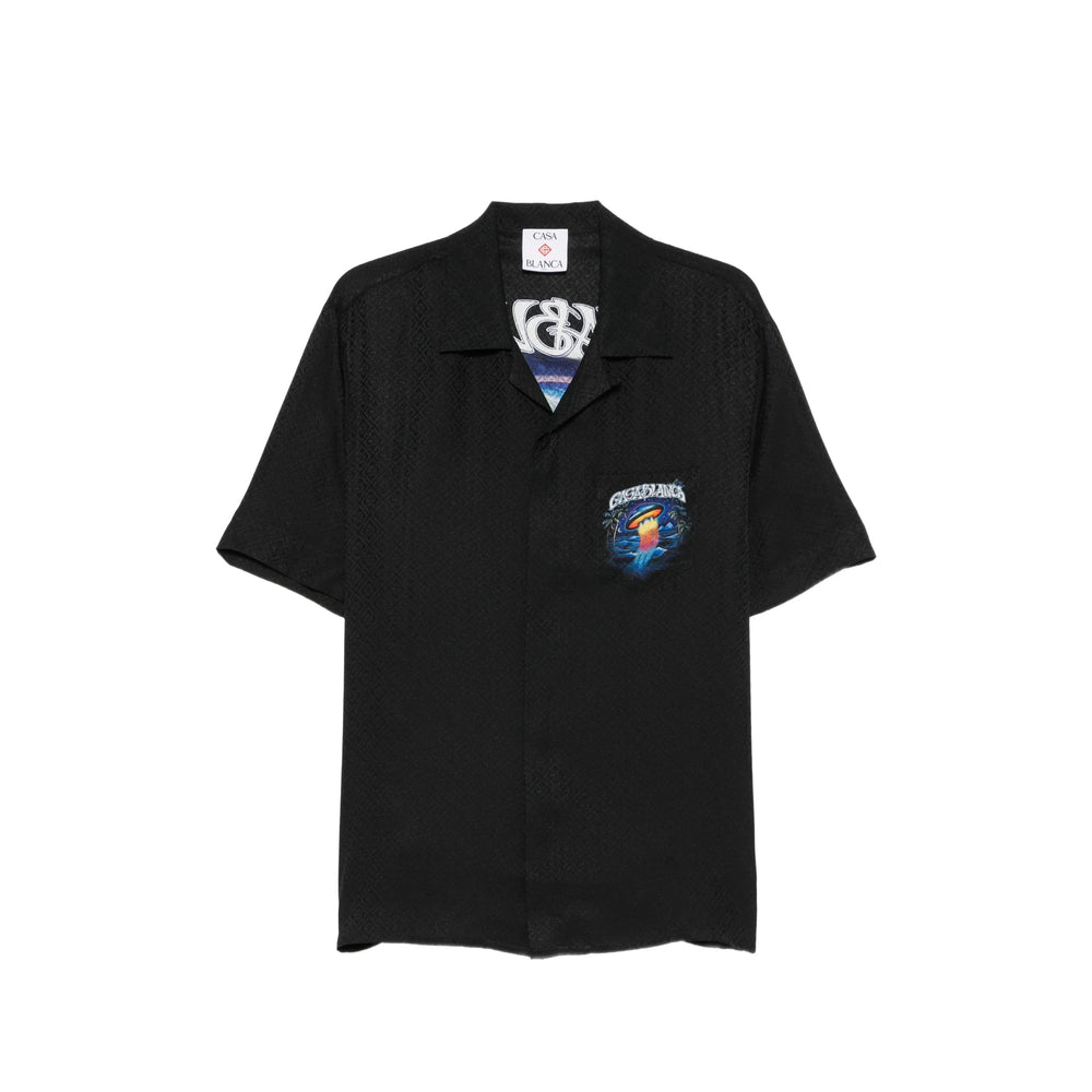 Casablanca Black Shirts Men CASABLANCA