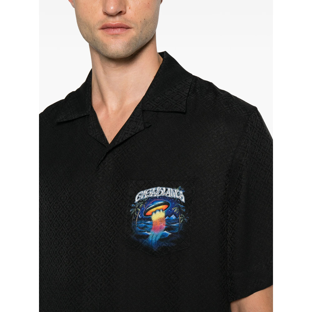 Casablanca Black Shirts Men CASABLANCA