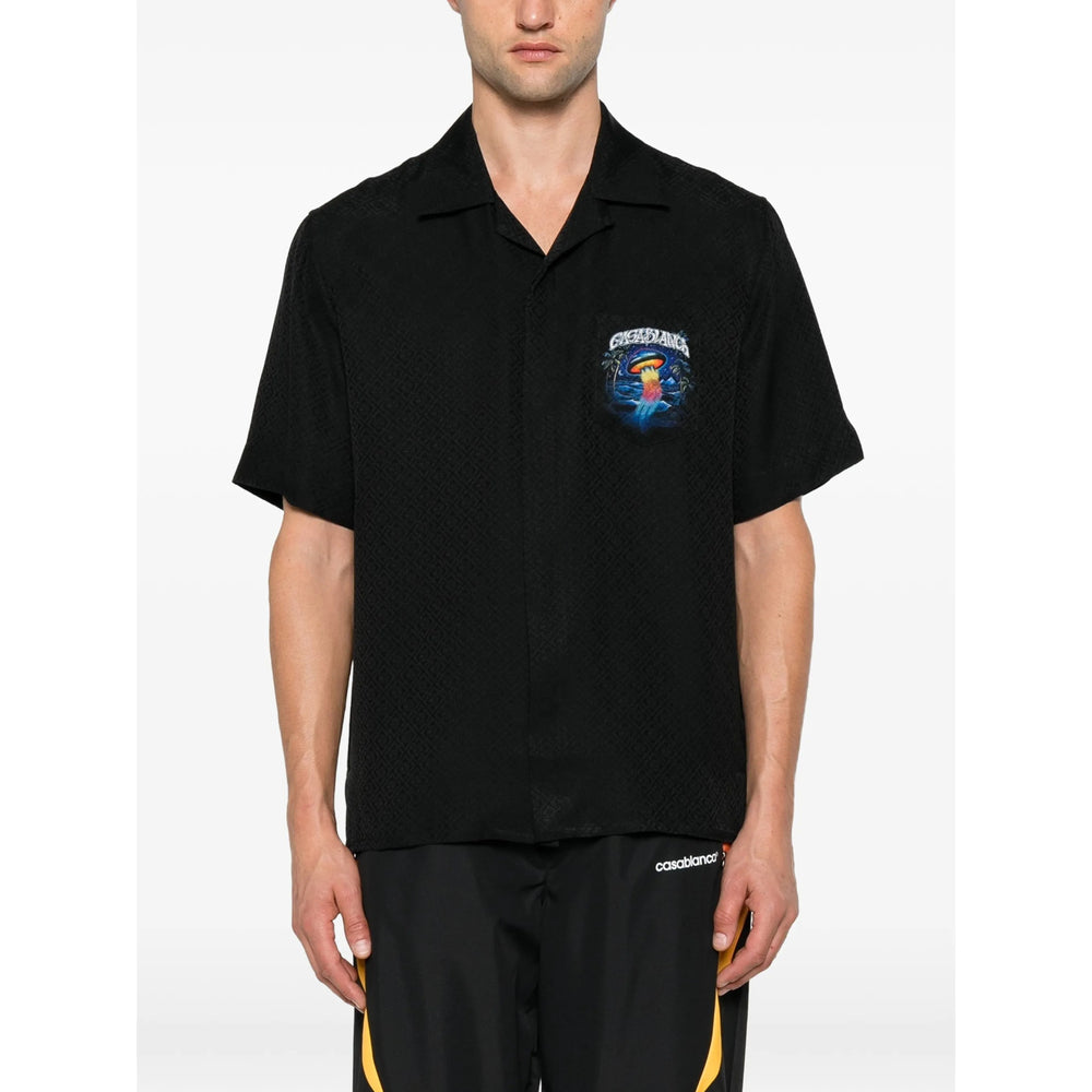 Casablanca Black Shirts Men CASABLANCA
