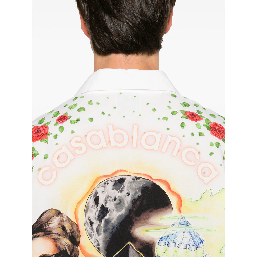 Casablanca White Shirts Men CASABLANCA