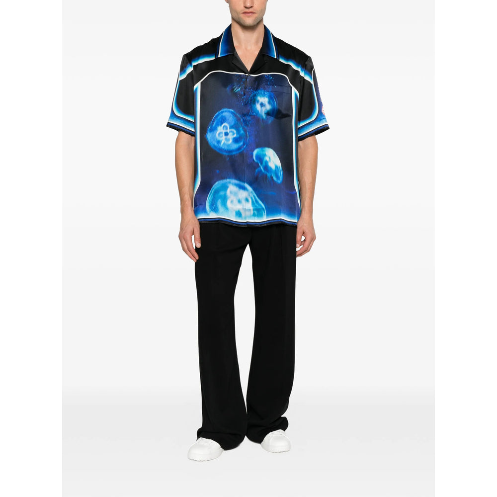 Casablanca Blue Shirts Men CASABLANCA