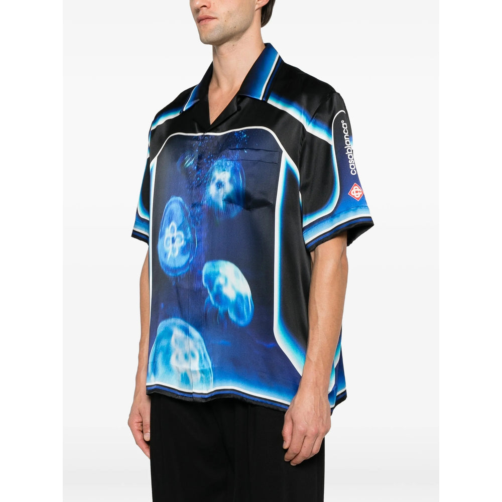 Casablanca Blue Shirts Men CASABLANCA