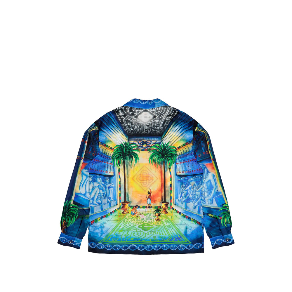 Casablanca Blue Shirts Men CASABLANCA
