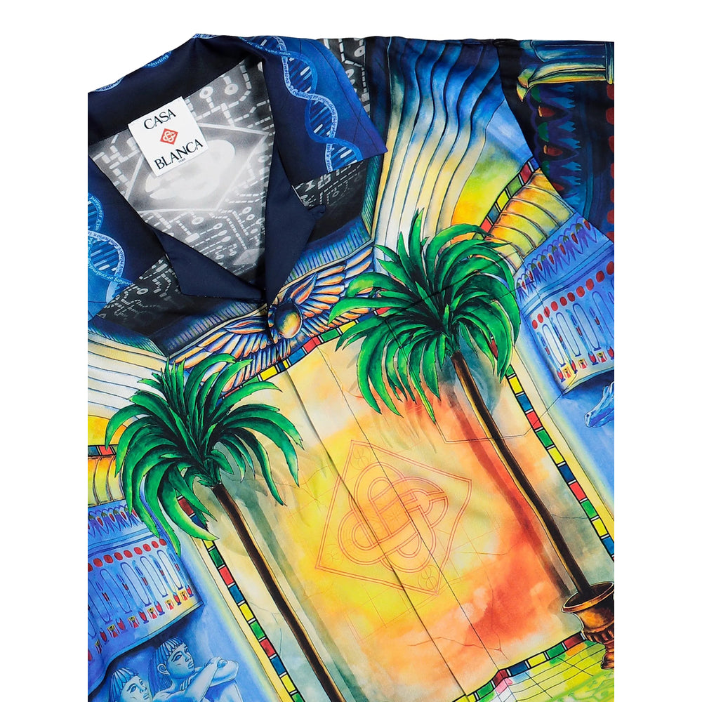 Casablanca Blue Shirts Men CASABLANCA